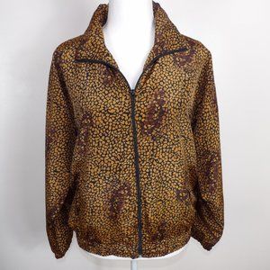 Vintage EVR Div Of Rousso Apparel Silk Bomber Jacket